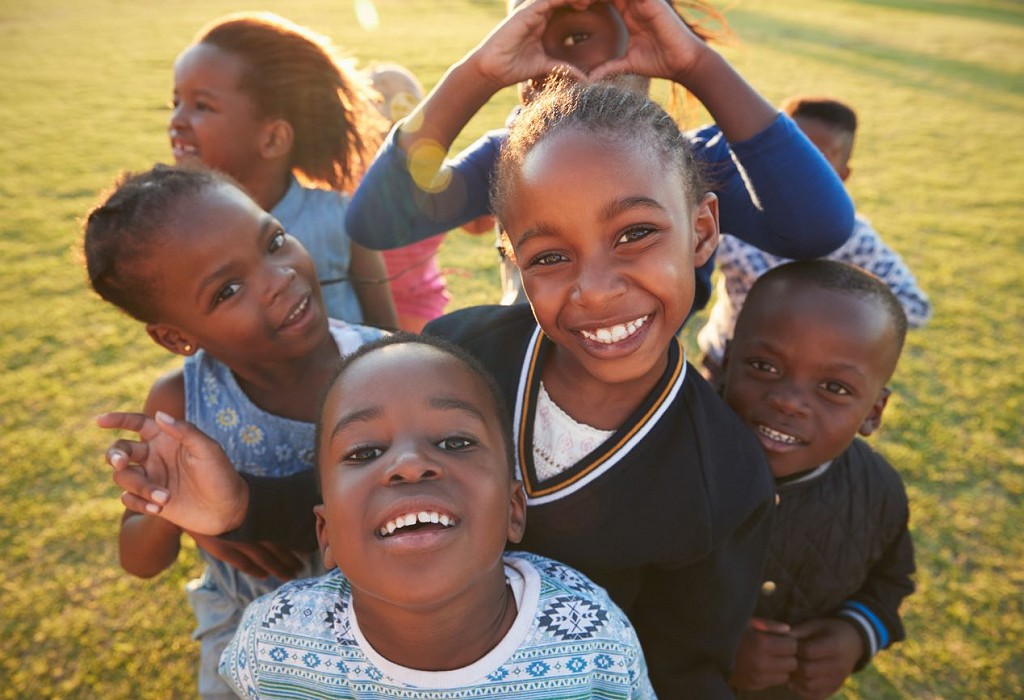 smiling kids