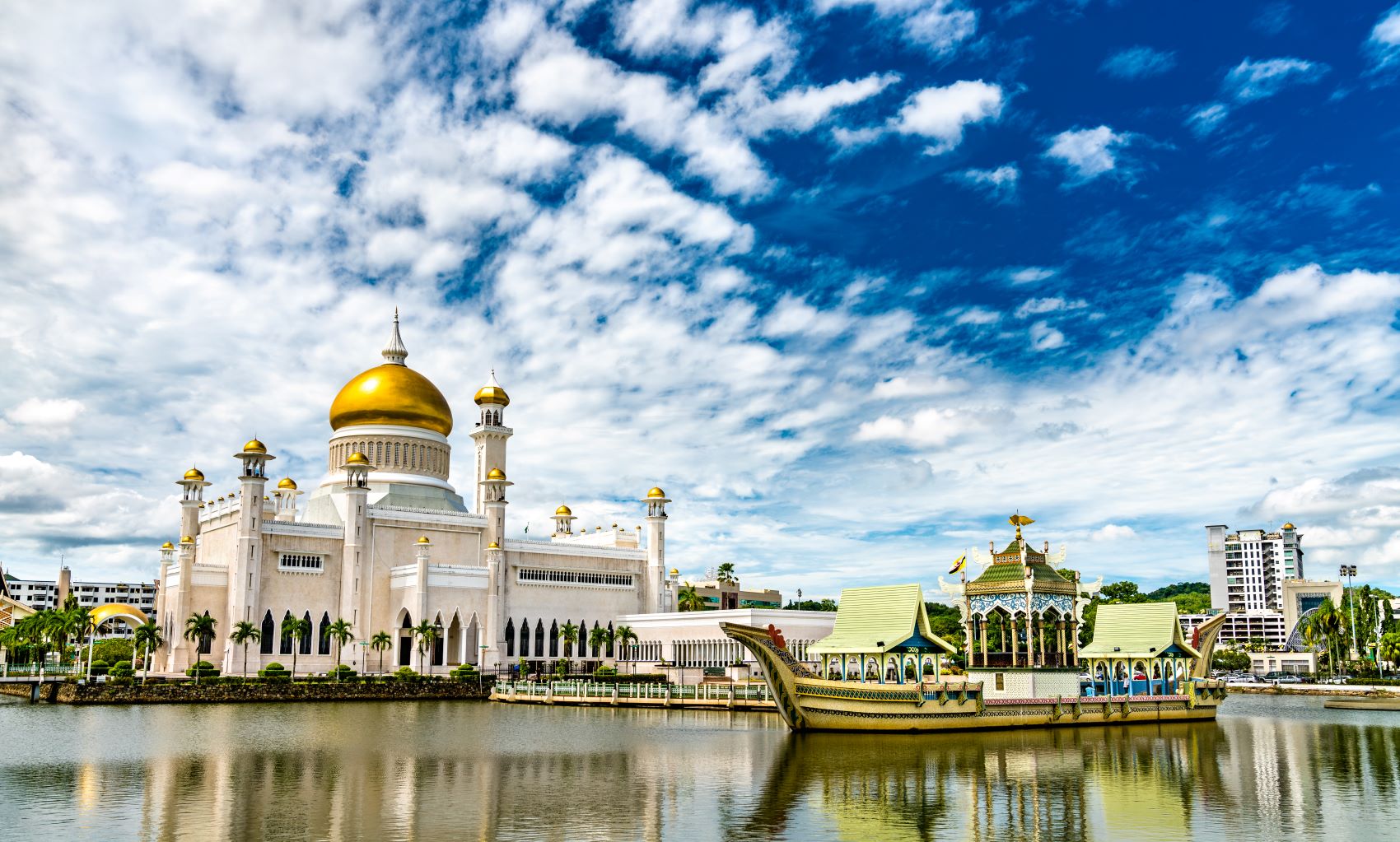 Kids in class in Brunei